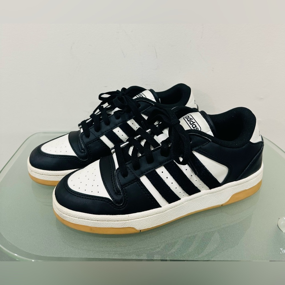 Adidas Break Start Men’s Athletic Shoe Sneakers Footwear Black Trainers Size 5,5